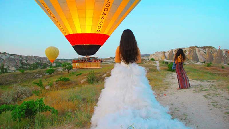 Cappadocia - Hot Air Balloon Wedding